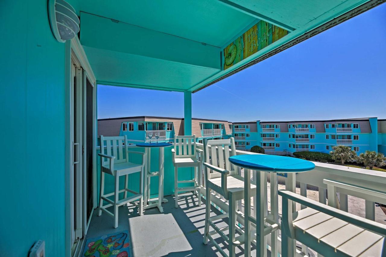 Walk To Beach Ocean-View Atlantic Beach Condo! Exterior foto